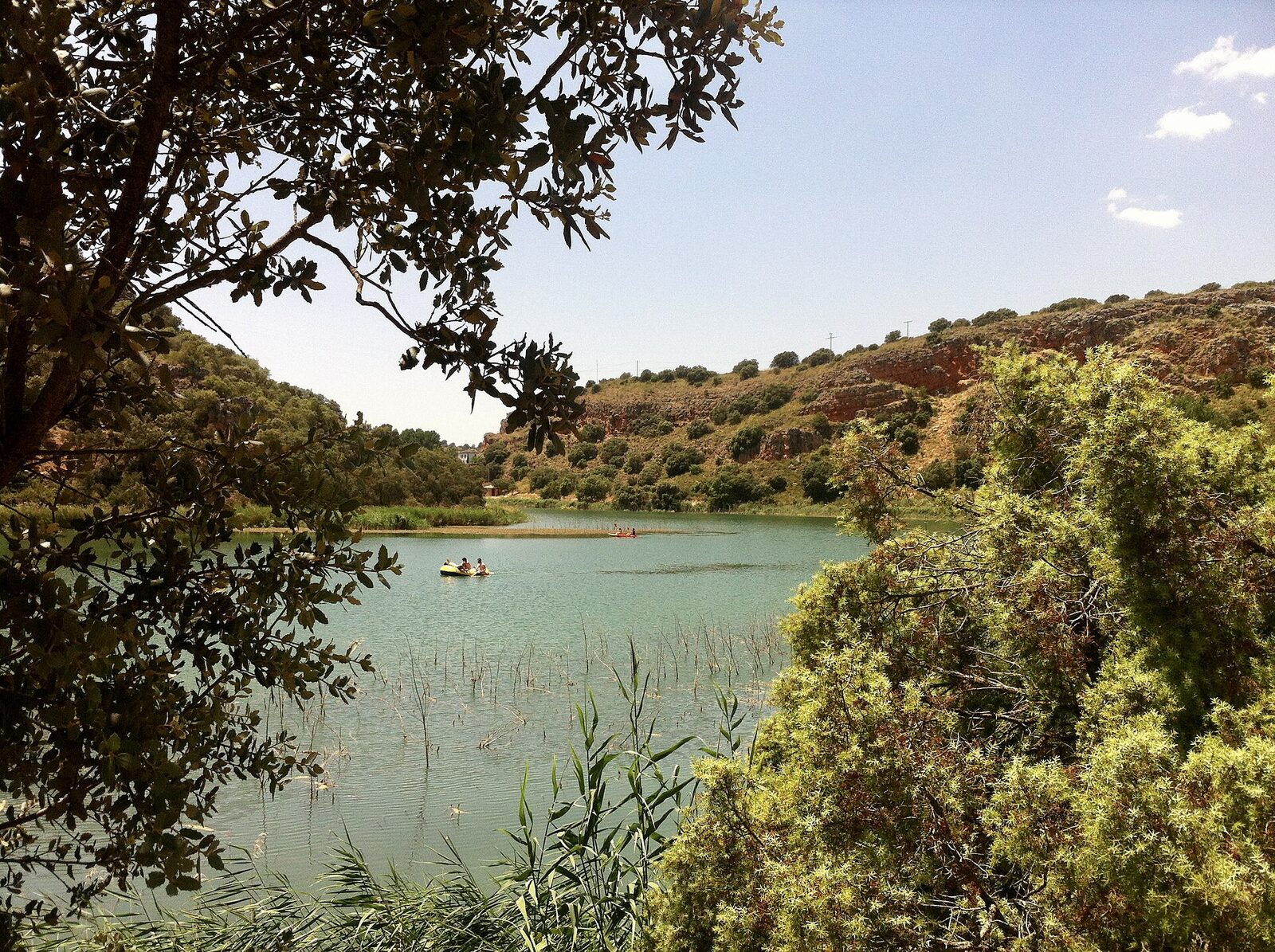 Laguna de San Pedro en las Lagunas de Ruidera